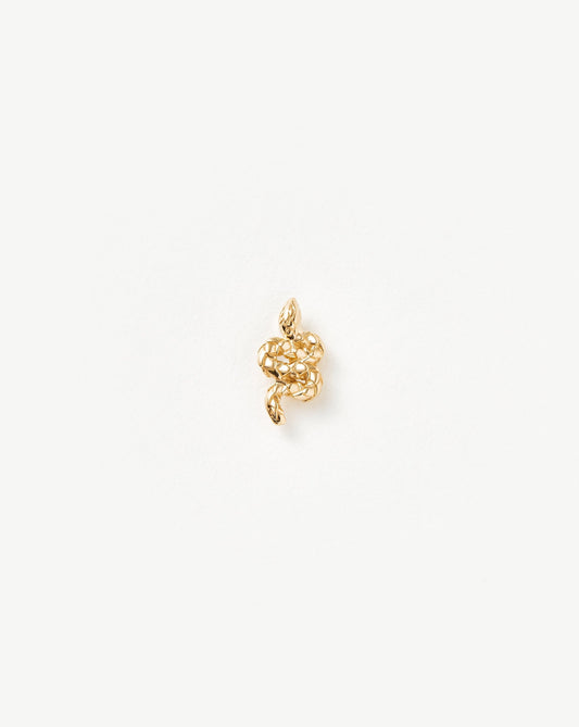 Fine Snake Single Stud Earring